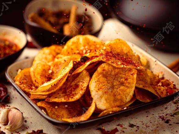 Potato Chips / 150 地摊土豆片 (一份)